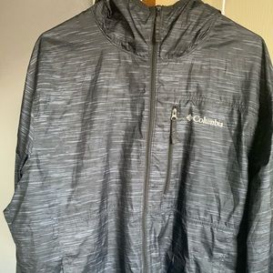 Columbia packable rain jacket with hood